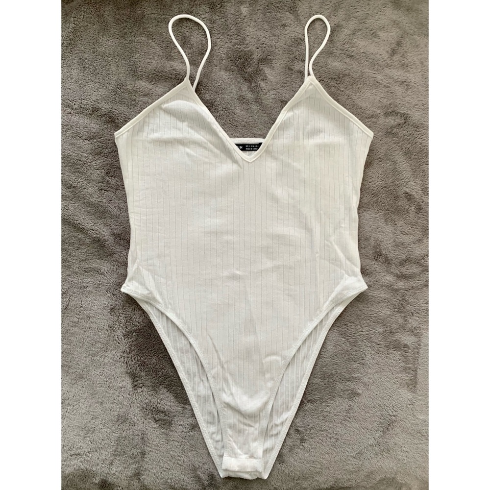 Rib-Knit Cami Bodysuits